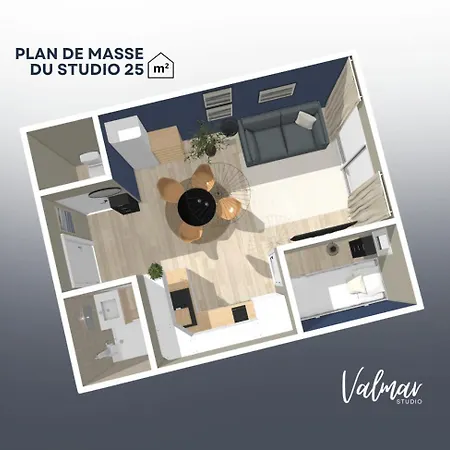 شقة Valmar, Acces 150m *